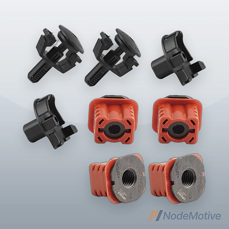For Mercedes Benz C200 C300 E300 E550 GLK350 Radiator Bracket Mounting Kit Upper