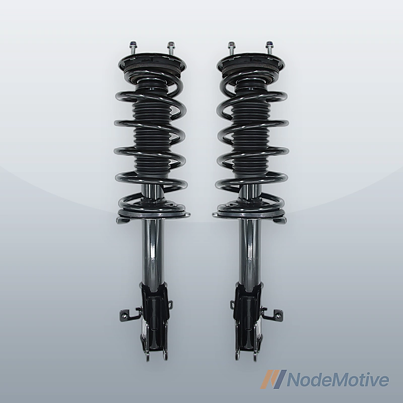 2PCS Front Struts Shocks w/ Coil Springs Set For 2007-2010 Ford Edge Lincoln MKX