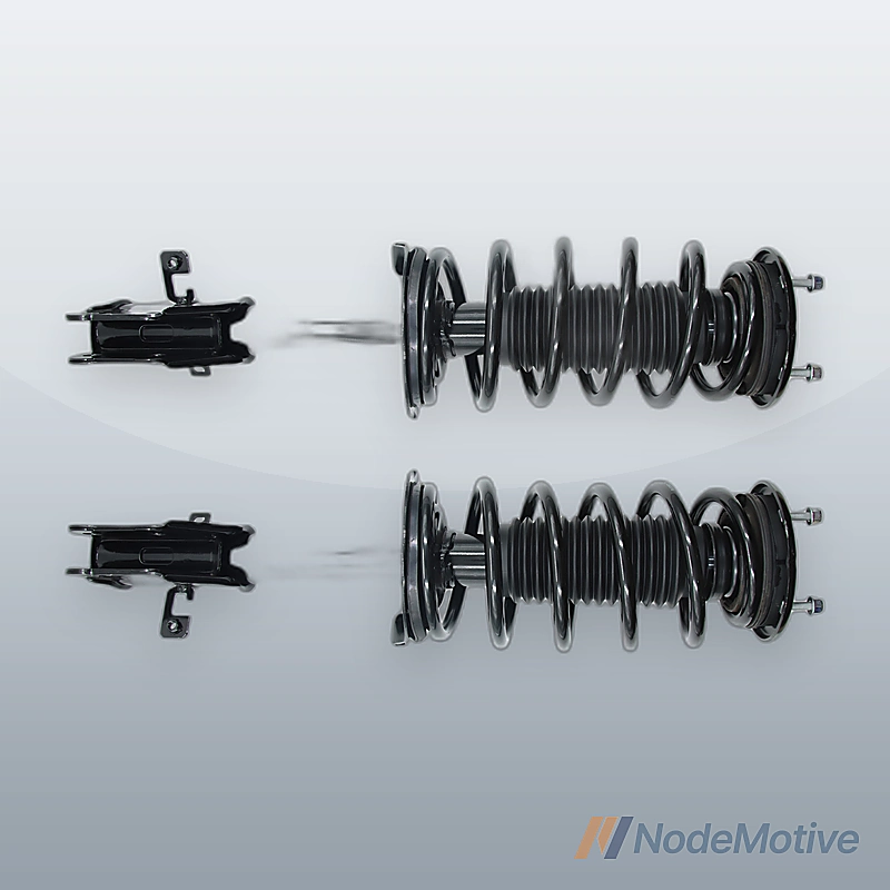 2PCS Front Struts Shocks w/ Coil Springs Set For 2007-2010 Ford Edge Lincoln MKX