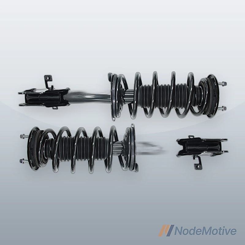 2PCS Front Struts Shocks w/ Coil Springs Set For 2007-2010 Ford Edge Lincoln MKX