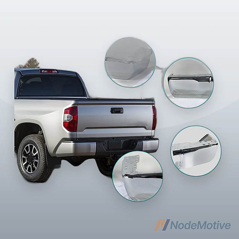 Right Rear Bumper End Caps Covers Corner Extension for 2014-2021 Toyota Tundra