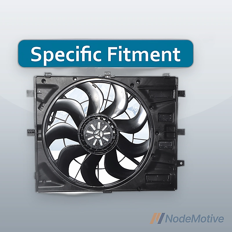 Radiator Cooling Fan Assembly for 18-19 Chevrolet Equinox 18-19 GMC Terrain