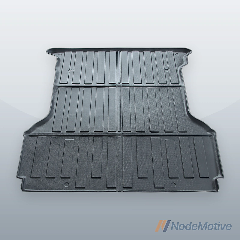 For 2004-2014 Ford F150 5.5 Ft 66\" Blk Rubber Truck Bed Floor Mat Liner