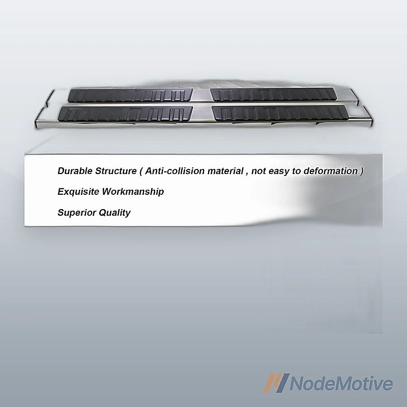 For 09-23 Dodge Ram 1500 Quad Cab 6\' Side Step Bars Black Running Boards