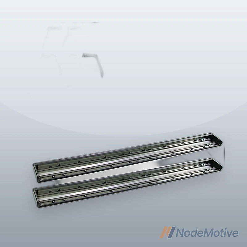 Side Step Running Boards for 05-23 Nissan Frontier Crew Cab 4 Door Aluminum