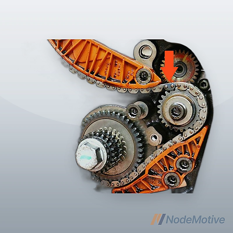 Lower Timing Chain for VW GTI Jetta CC Eos Beetle Audi TT A3 A4 A5 A6