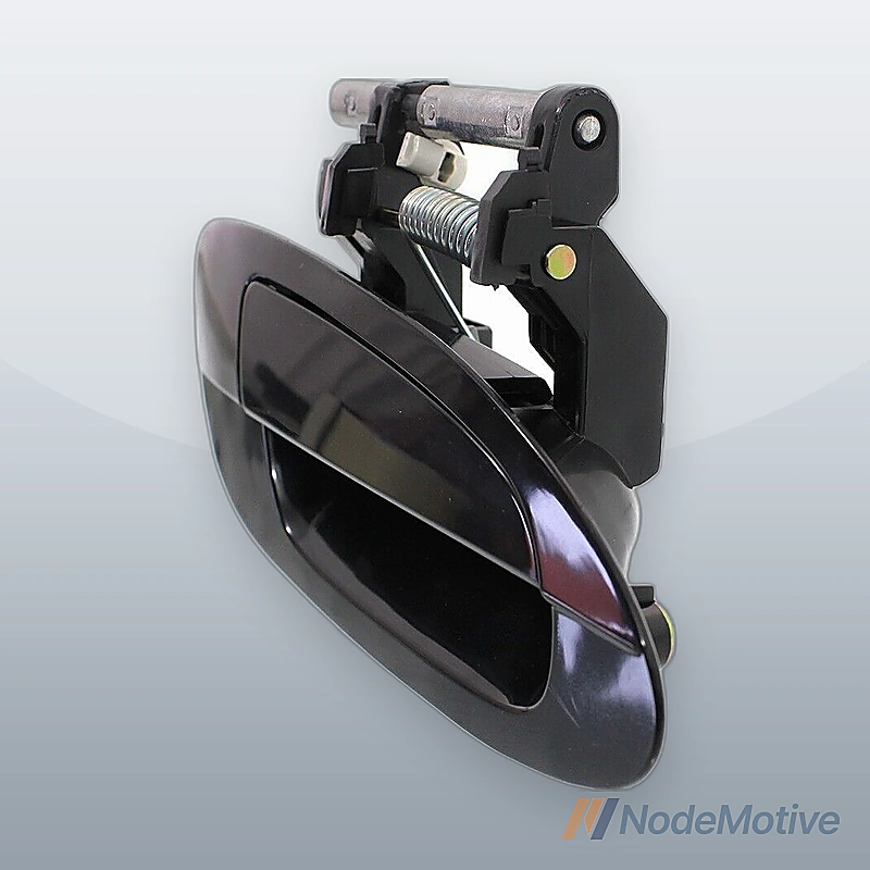 Exterior Door Handle For 2002-2006 Nissan Altima Front RH Smooth Black Plastic
