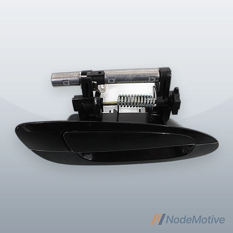 Exterior Door Handle For 2002-2006 Nissan Altima Front RH Smooth Black Plastic