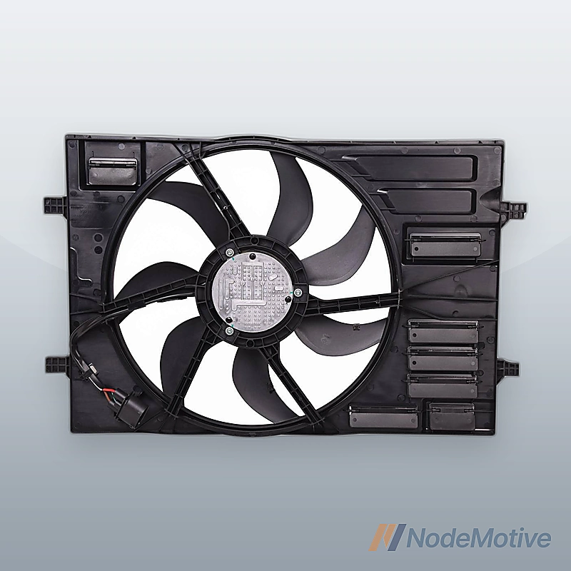 Fits Audi A3 S3 VW e-Golf Golf GTI Jetta 15-20 Cooling Fan Assembly