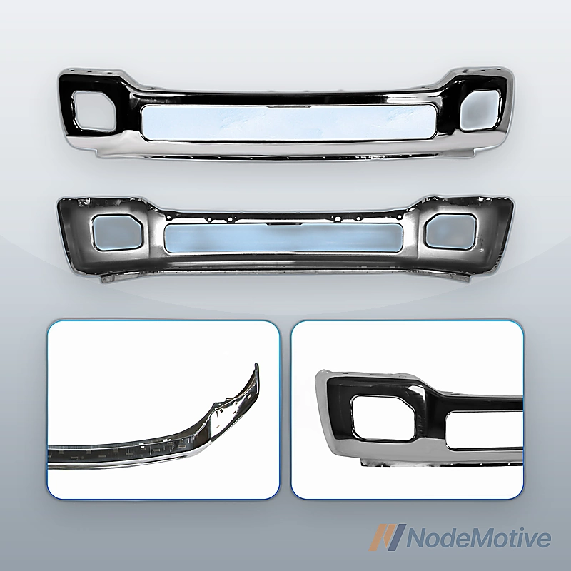 Chrome Steel Front Bumper for 2011-2016 F-250 F-350 Super Duty Truck 11-16