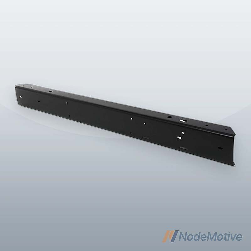 Front Bumper For 1997-2006 Jeep Wrangler Painted Black Steel