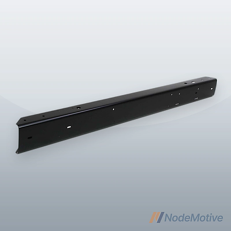 Front Bumper For 1997-2006 Jeep Wrangler Painted Black Steel
