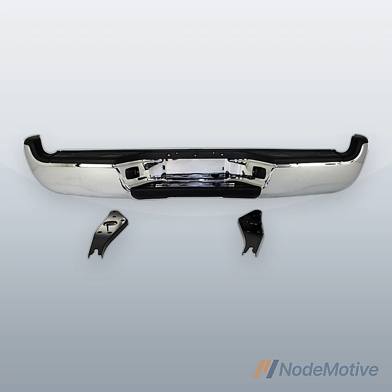Step Bumper Assembly For 2005-2015 Toyota Tacoma With SR5 Package Chrome Steel