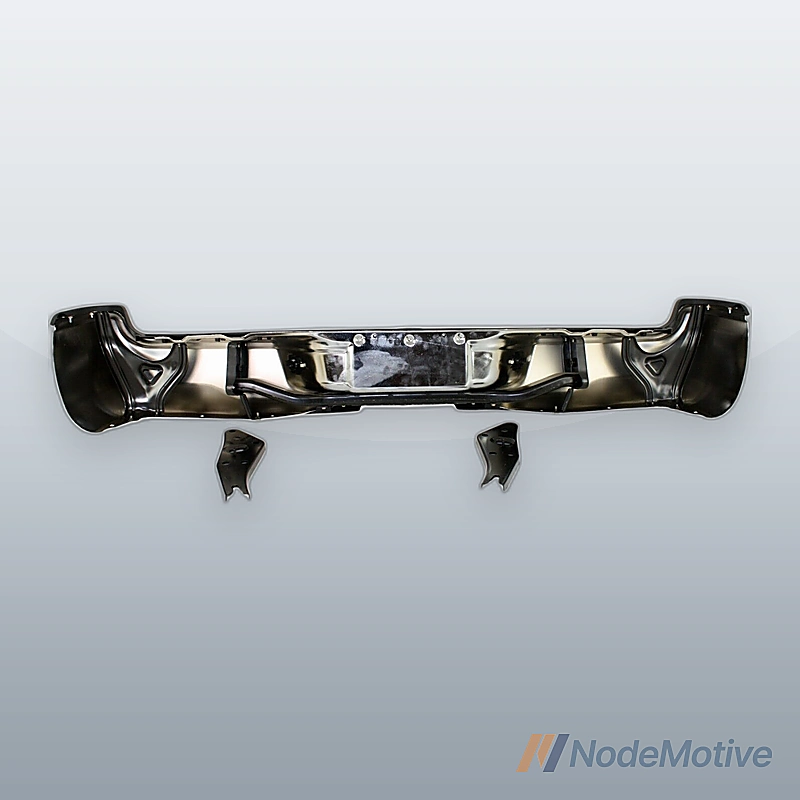 Step Bumper Assembly For 2005-2015 Toyota Tacoma With SR5 Package Chrome Steel