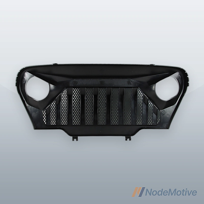 Car Front Grill for 97-06 Jeep TJ Wrangler Matte Black Grille