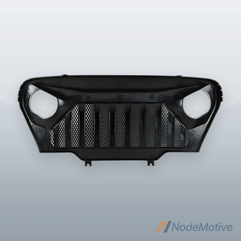 Car Front Grill for 97-06 Jeep TJ Wrangler Matte Black Grille