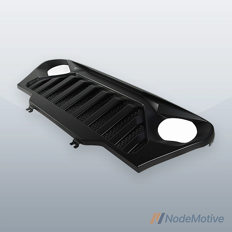 Car Front Grill for 97-06 Jeep TJ Wrangler Matte Black Grille