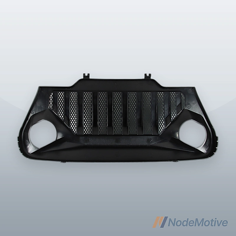 Car Front Grill for 97-06 Jeep TJ Wrangler Matte Black Grille