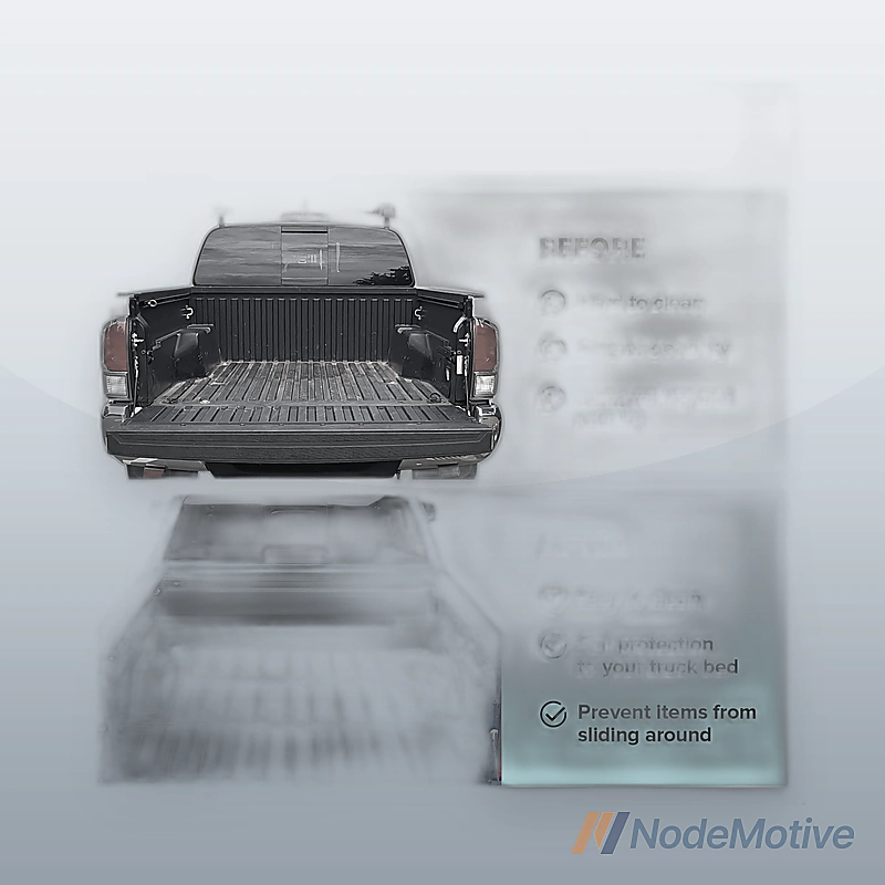 Truck Bed Mat For GMC Canyon Chevy Colorado 2015-2024 5Ft Short Bed Models