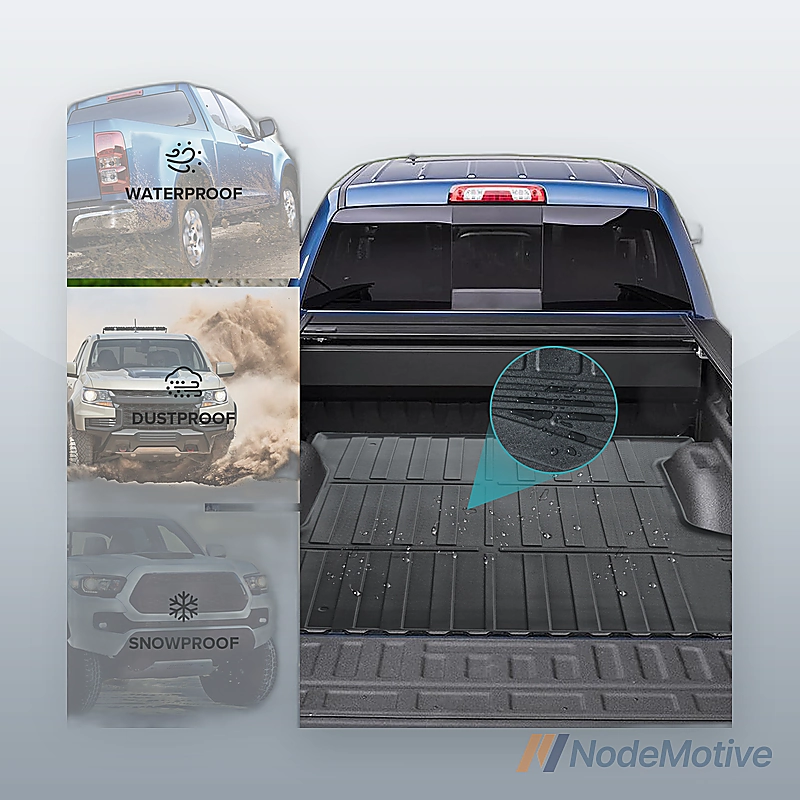 Truck Bed Mat For GMC Canyon Chevy Colorado 2015-2024 5Ft Short Bed Models