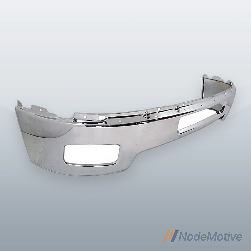 Front Bumper For 2011-2014 Chevy Silverado 2500 HD Chrome with Fog Light Holes