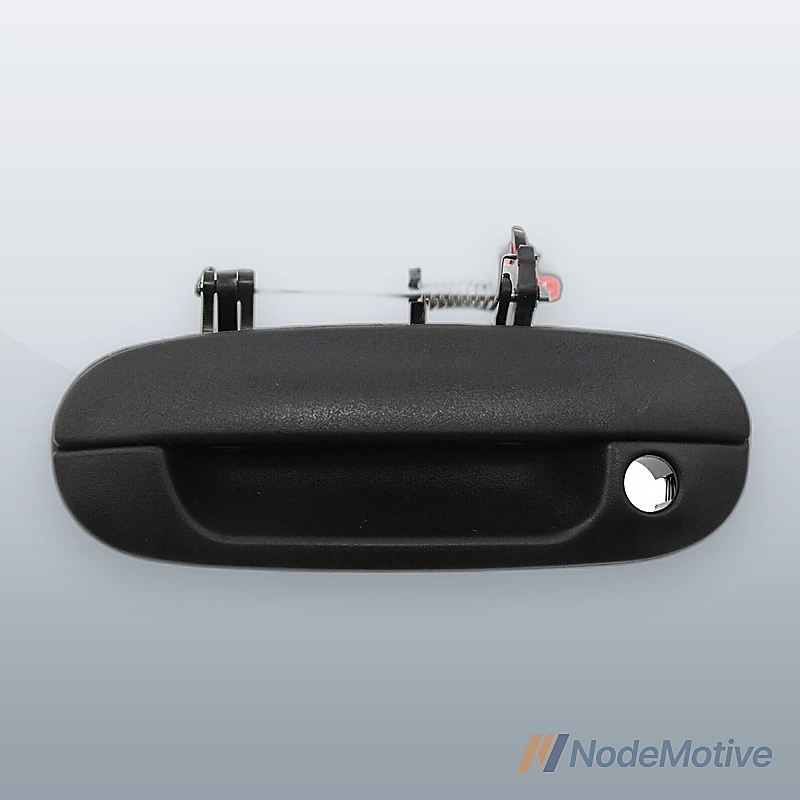 Door Handle For 2002-09 Chevy Trailblazer With Keyhole Textured Black Front Left