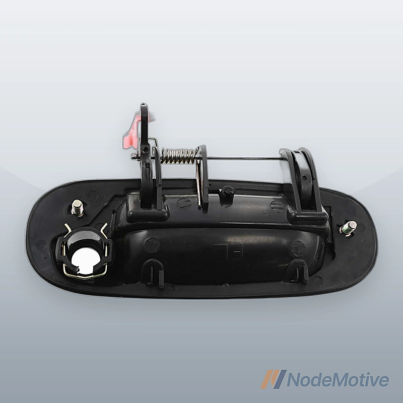 Door Handle For 2002-09 Chevy Trailblazer With Keyhole Textured Black Front Left