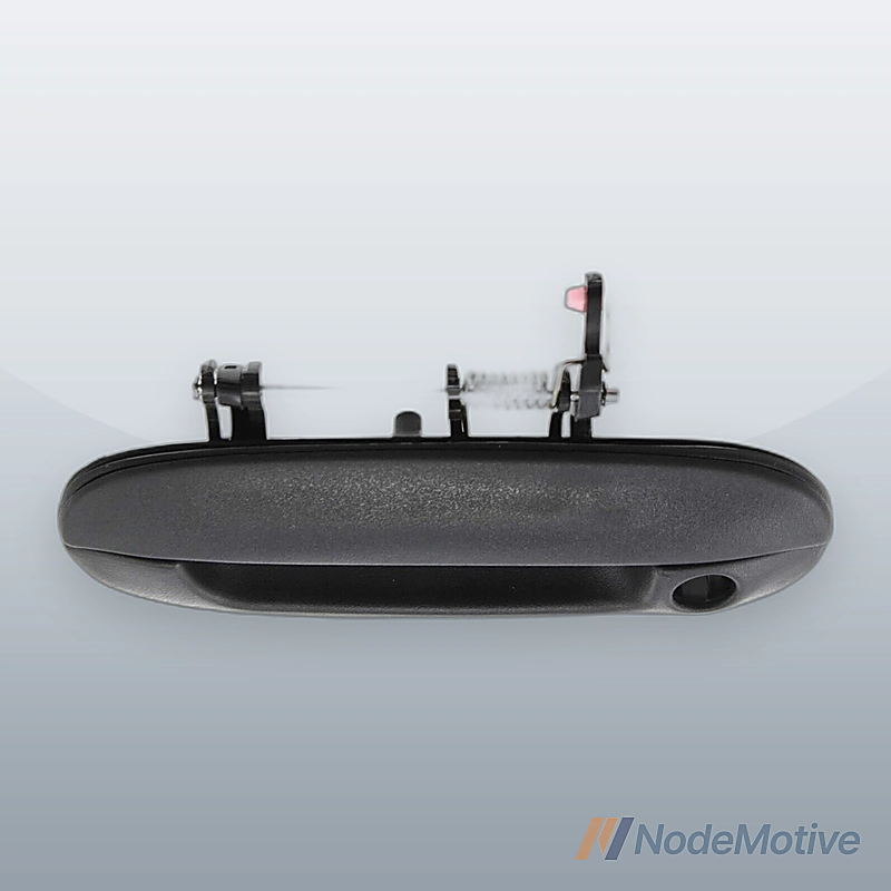 Door Handle For 2002-09 Chevy Trailblazer With Keyhole Textured Black Front Left