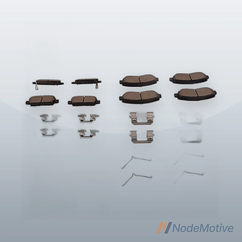 8Pcs Front & Rear Left & Right Ceramic Brake Pads Set For Nissan Maxima Sentra