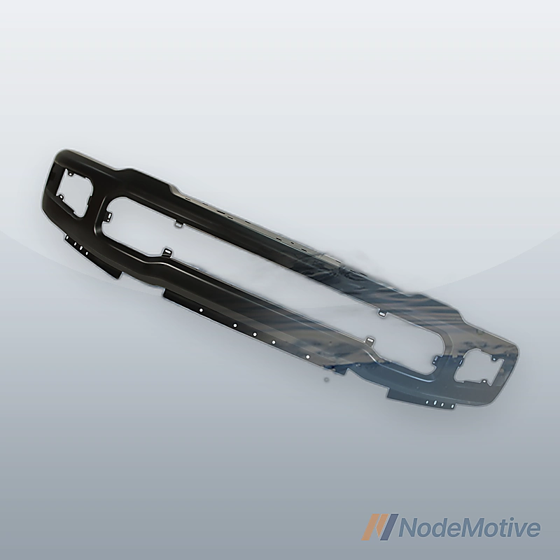 Front Bumper Steel For 2023-2024 F250 F350 Black W/Fog Light Holes