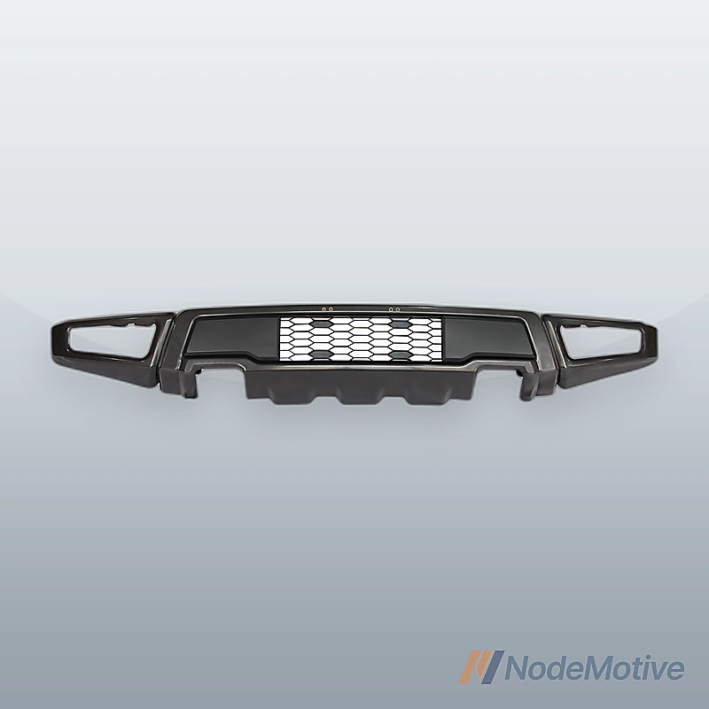 2015-2017 Ford F150 Raptor Style With Black Steel Front Bumper