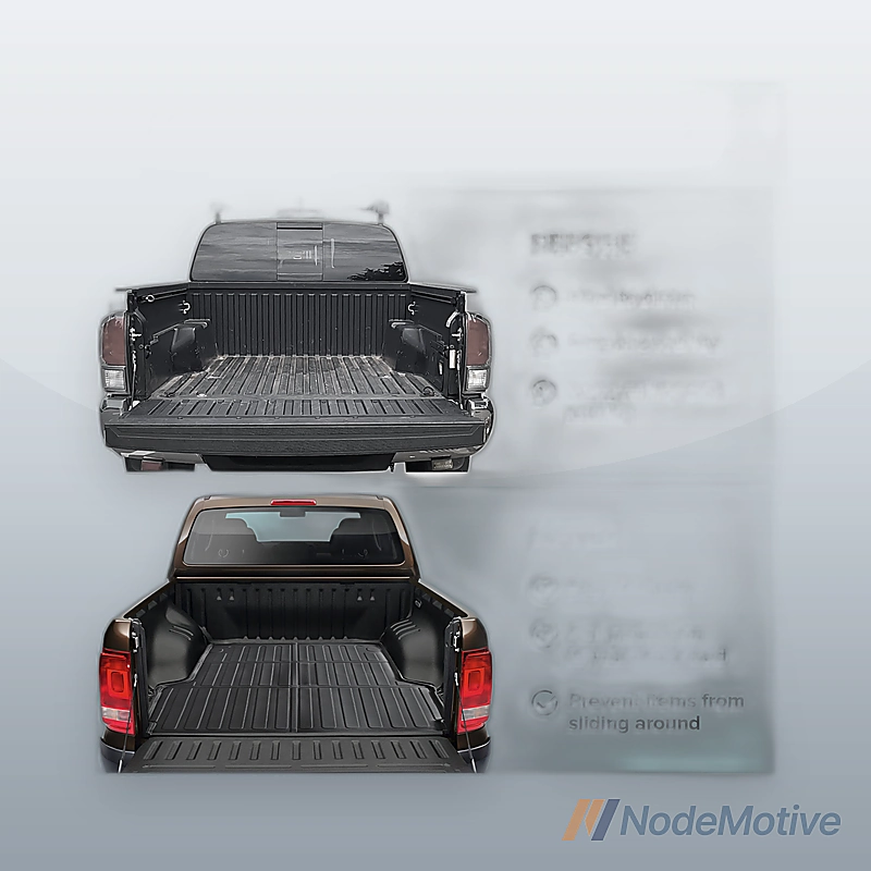 For Ford Maverick 2022-2024 4.5Ft Truck Bed Liner Cargo Bed Mats Liner w/hooks