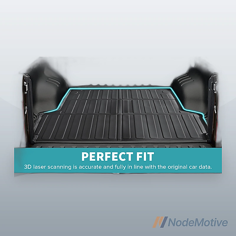 For Ford Maverick 2022-2024 4.5Ft Truck Bed Liner Cargo Bed Mats Liner w/hooks