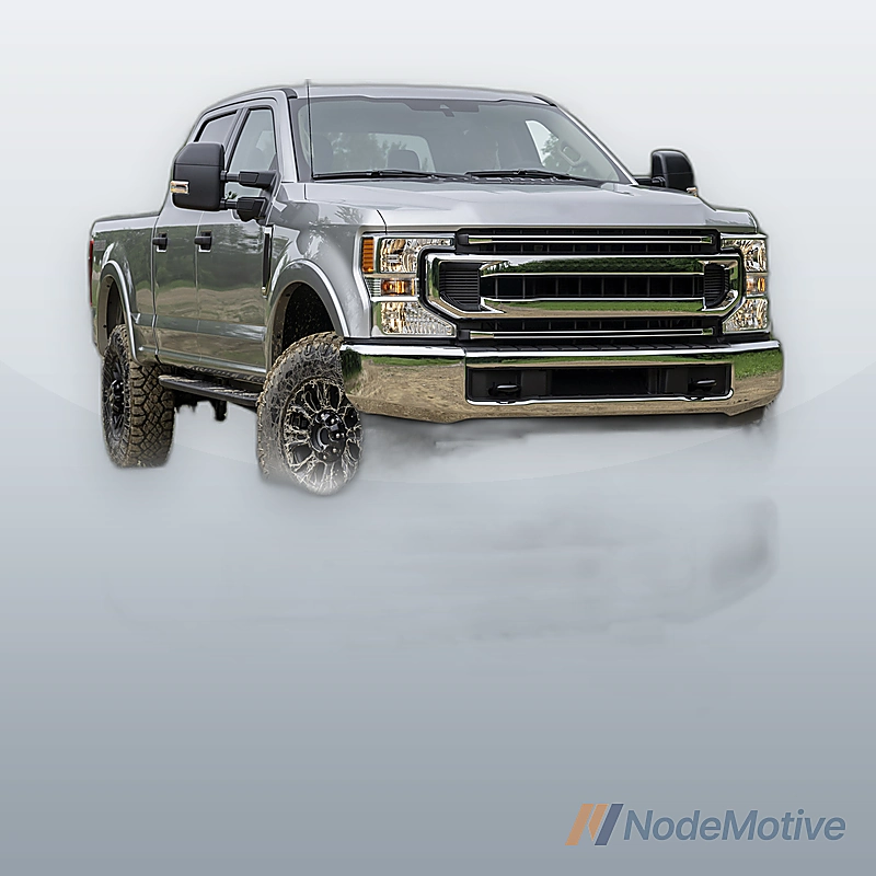 Chrome Steel Front Bumper Face Bar for 2020-2022 Ford F-250 F-350 Super Duty