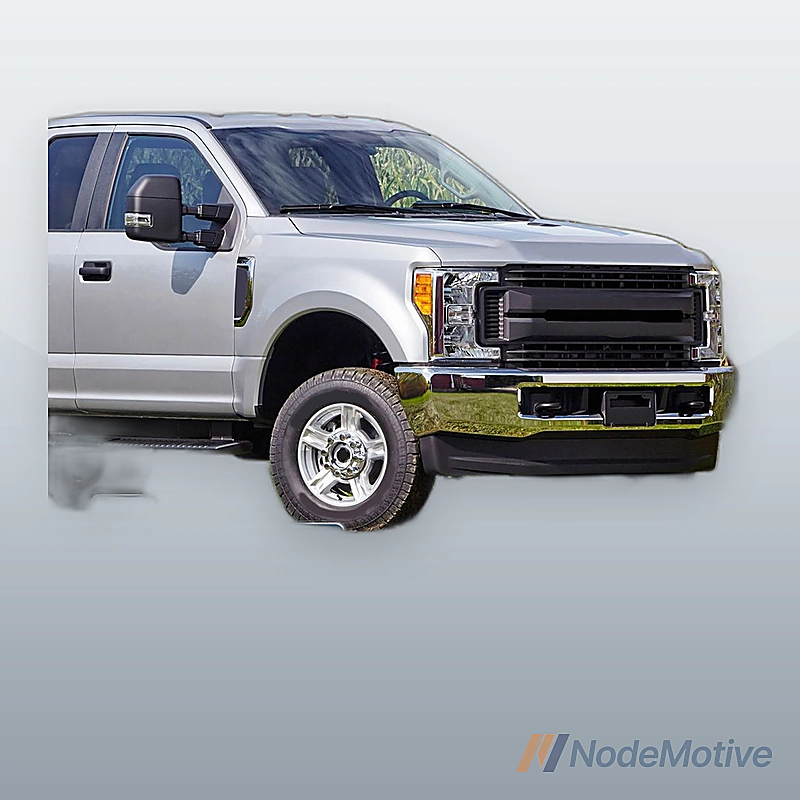 Chrome Steel Front Bumper Face Bar for 2020-2022 Ford F-250 F-350 Super Duty