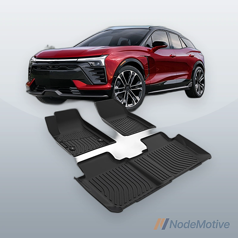 Floor Mats Liners Carpet TPE Rubber For Chevrolet Blazer 2019-2024 All Weather