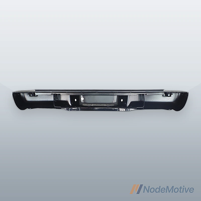 Step Bumper Assembly For 1988-1998 Chevy C1500 K1500 Stepside Powdercoated Black