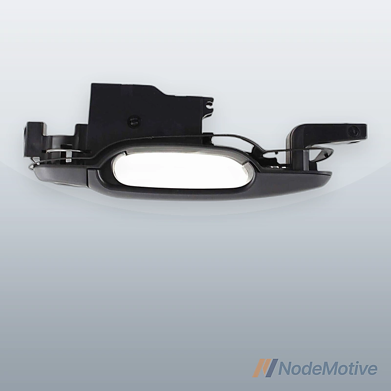 Exterior Door Handle For 1991-1997 Toyota Previa Textured Black Rear Right Side