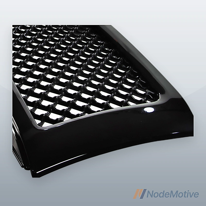 Front Grill for 07-13 Chevrolet Silverado 1500 Glossy Black Grille
