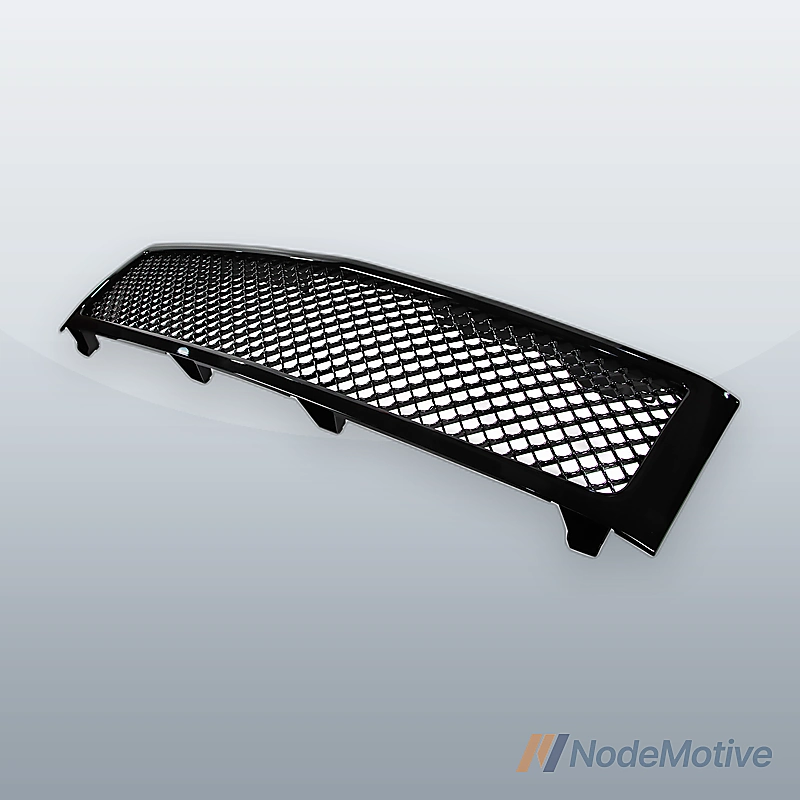 Front Grill for 07-13 Chevrolet Silverado 1500 Glossy Black Grille