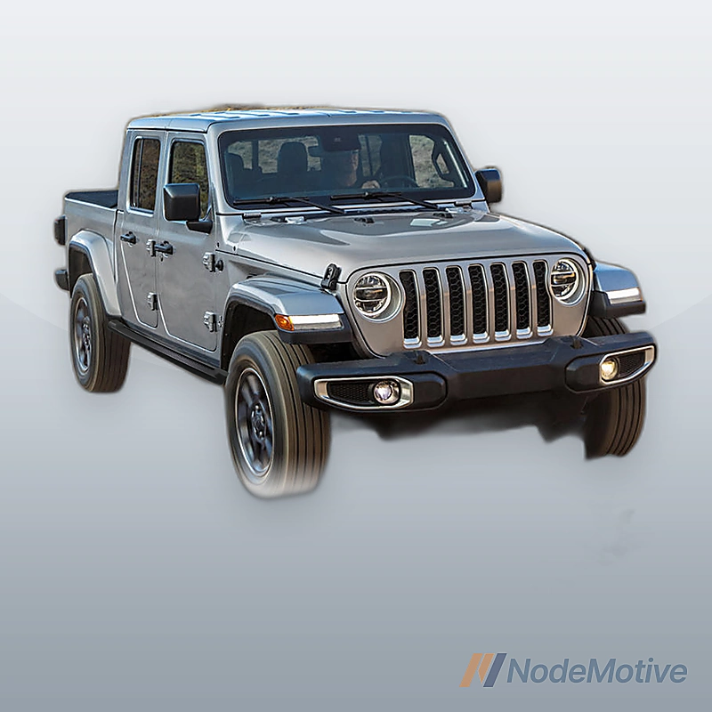 Side Step Nerf Bars Running Boards for 2020-2023 Jeep Gladiator 4 Door,L+R