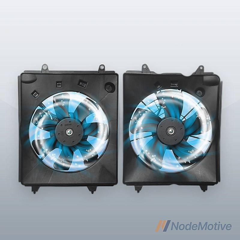 Radiator Cooling Fan Assembly for 2010-2011 Honda CR-V Left & Right