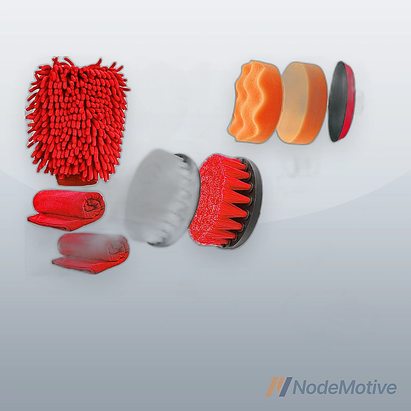 21PCS Car Detailing Drill Brush Kit Drill not include