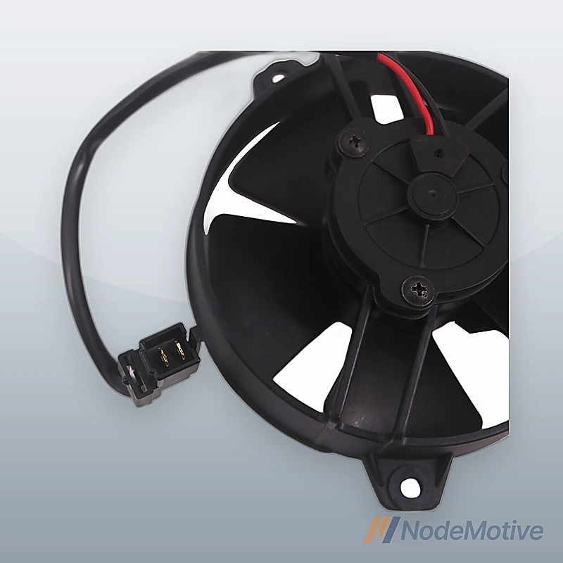 5.2\" 12V Puller Fan High Performance Straight Blade 342 CFM