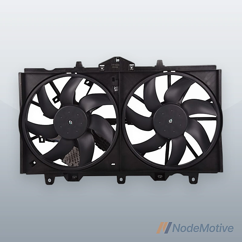 Radiator Condenser Cooling Fan w/ Module Fits Infiniti Q50 2014-2018