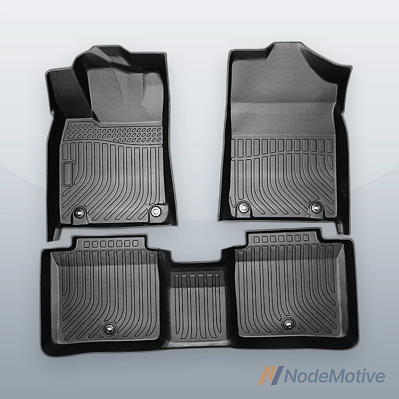 Car Floor Mats for 13-18 Lexus ES350,All-Weather TPE Rubber Floor Mats Black