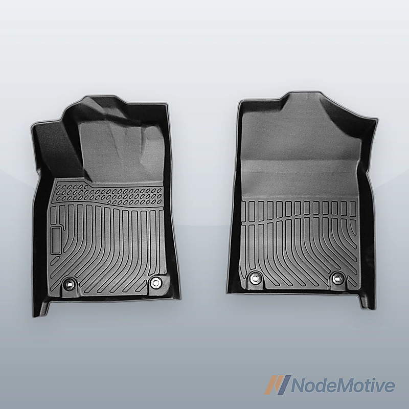 Car Floor Mats for 13-18 Lexus ES350，All-Weather TPE Rubber Floor Mats Black
