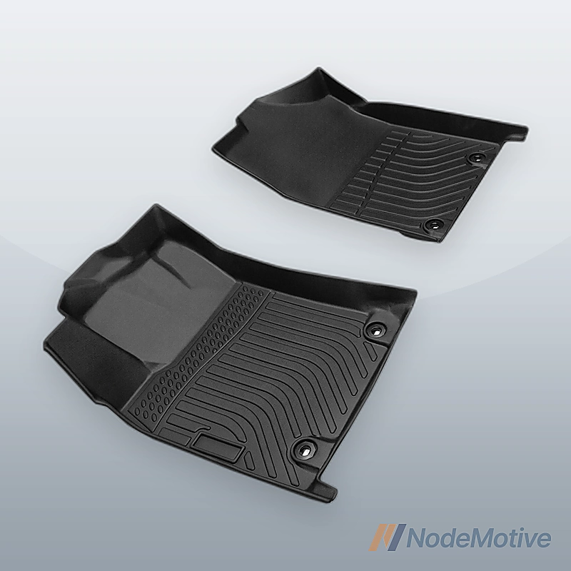Car Floor Mats for 13-18 Lexus ES350，All-Weather TPE Rubber Floor Mats Black