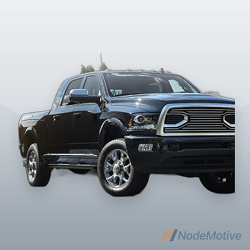 Rear Step Bumper for 09-18 Dodge Ram 1500 W/O Parking Sensor Hole W/ Vent Hole