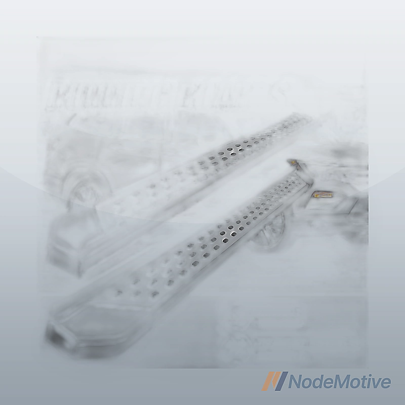 Side Step Nerf Bars Running Boards for 2016-2022 Honda Pilot Aluminum,L+R